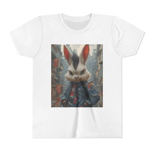 Rebel Rabbit Youth Tee - Petsonality Store