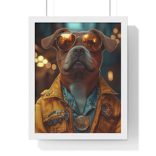 Disco Defender - Vertical Poster Frame - Petsonality Store