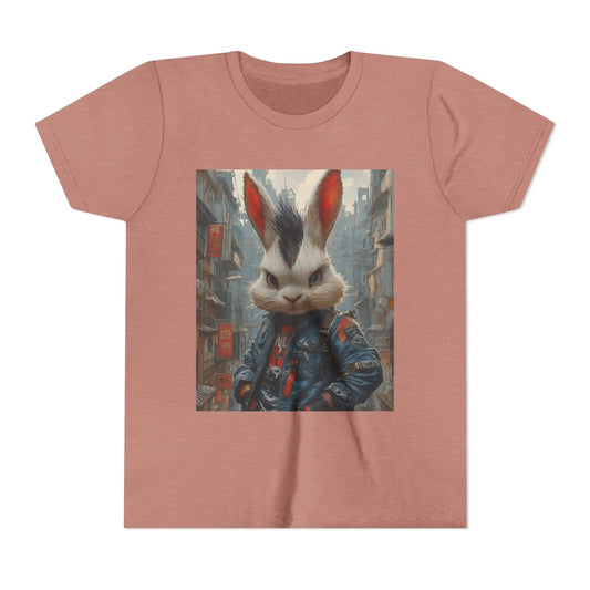 Rebel Rabbit Youth Tee - Petsonality Store